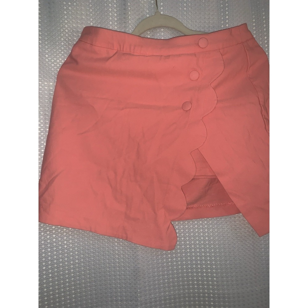 Cato Womens Size 4 Peach Skort